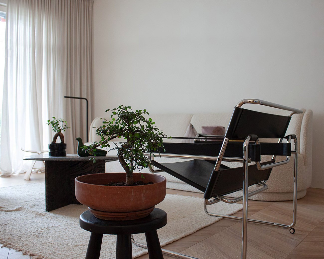 70s Bungalow ZWEI Design Living Room