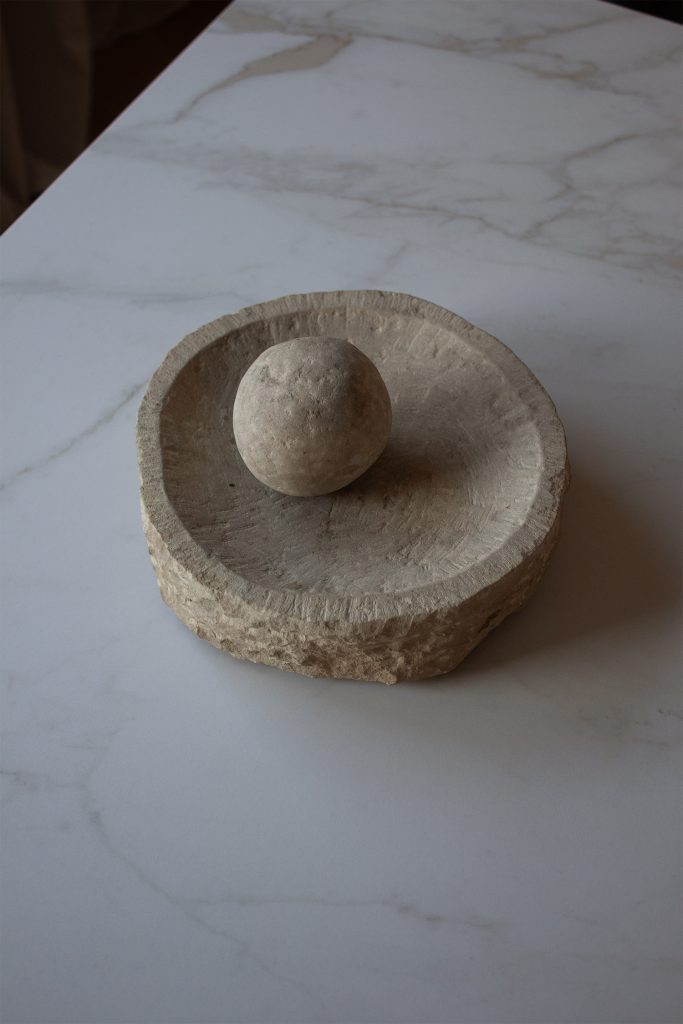 Primitive Bolivian Hand Carved Stone Grinder