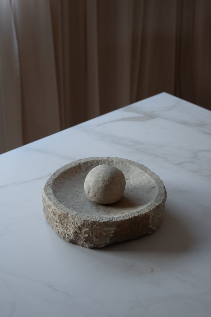 Primitive Bolivian Hand Carved Stone Grinder