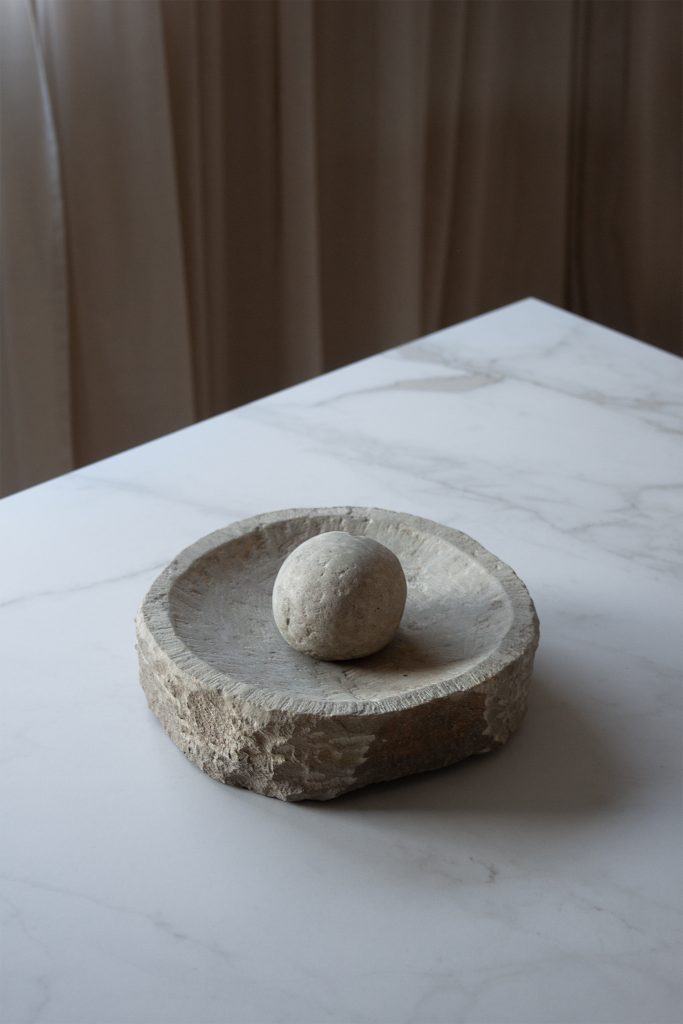 Primitive Bolivian Hand Carved Stone Grinder