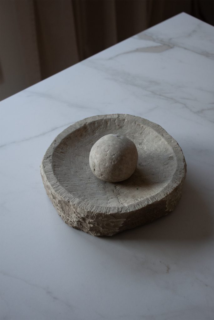 Primitive Bolivian Hand Carved Stone Grinder