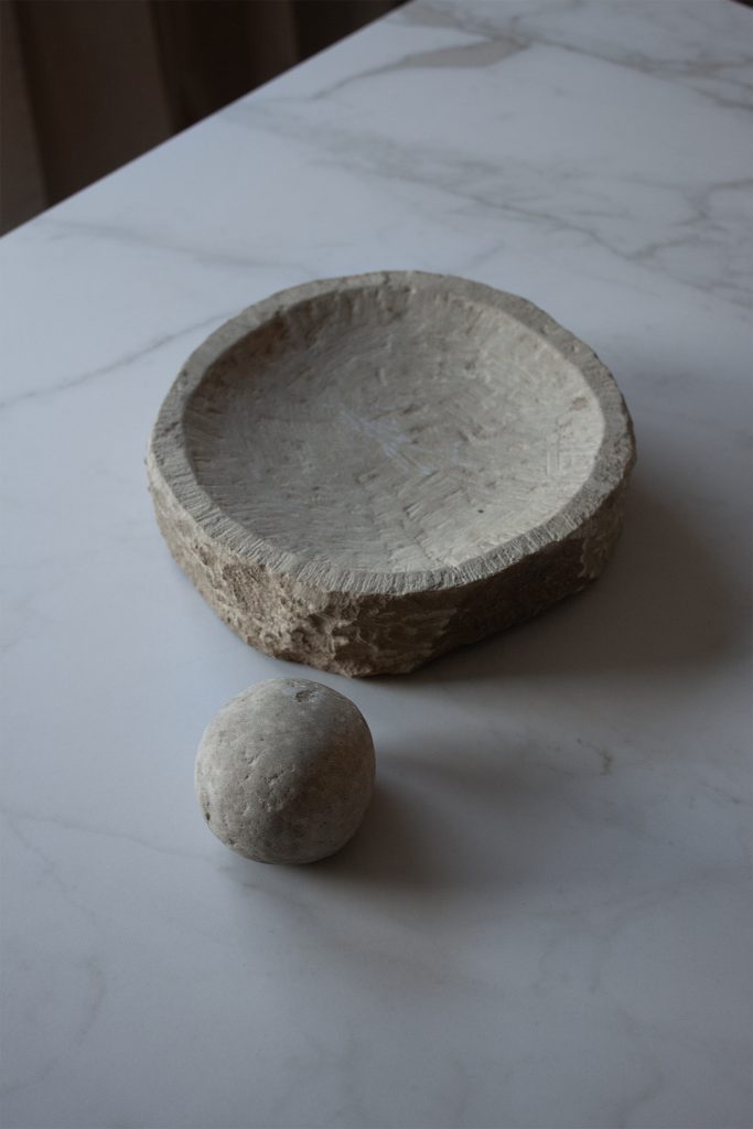 Primitive Bolivian Hand Carved Stone Grinder