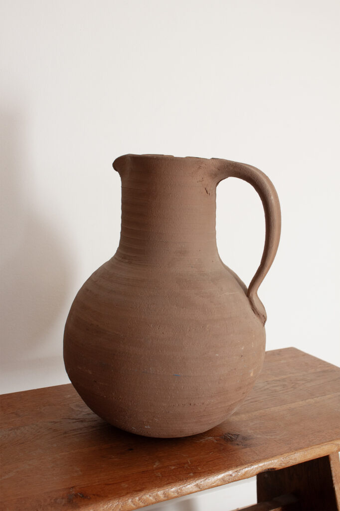 Terracotta large vase amphora
