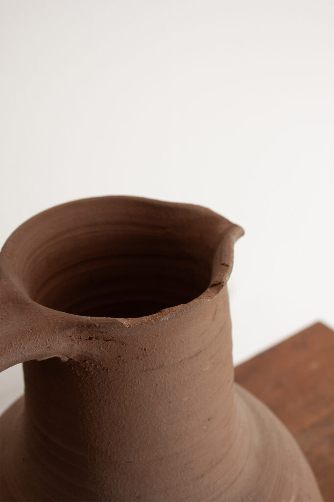 Terracotta large vase amphora