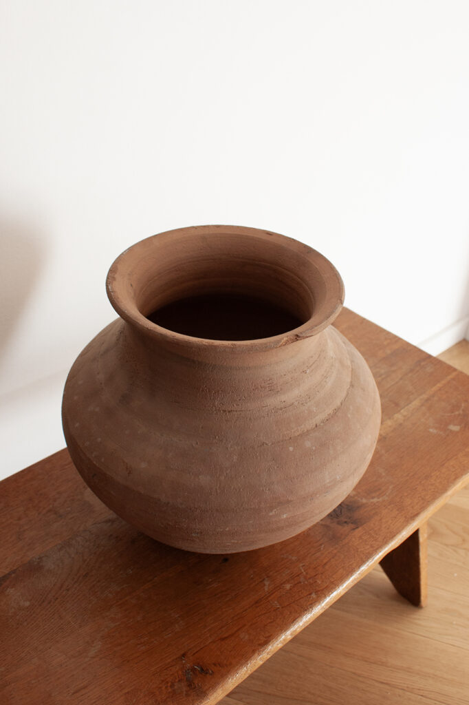 Terracotta large vase pot