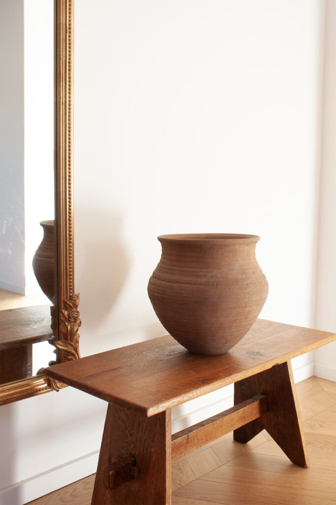 Terracotta large vase pot