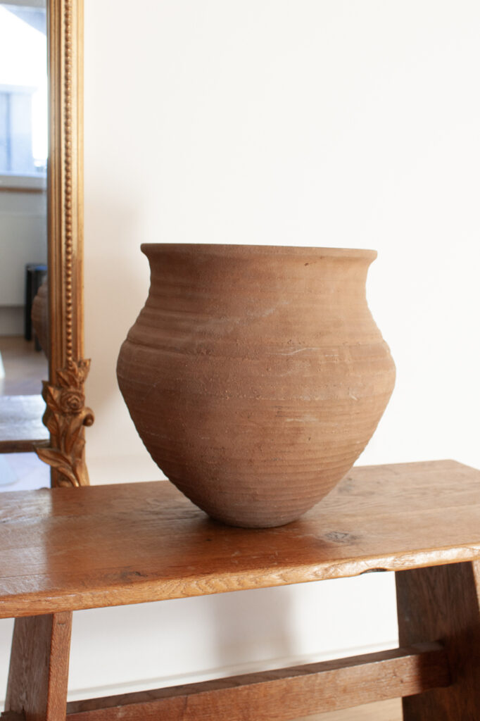 Terracotta large vase pot