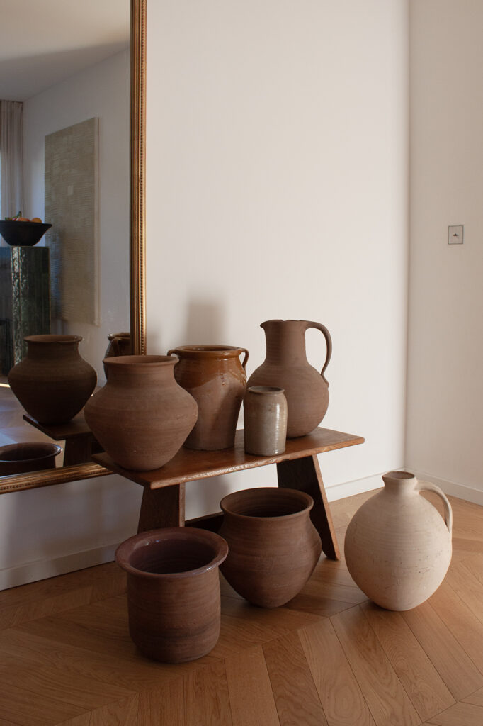Terracotta large vase pot