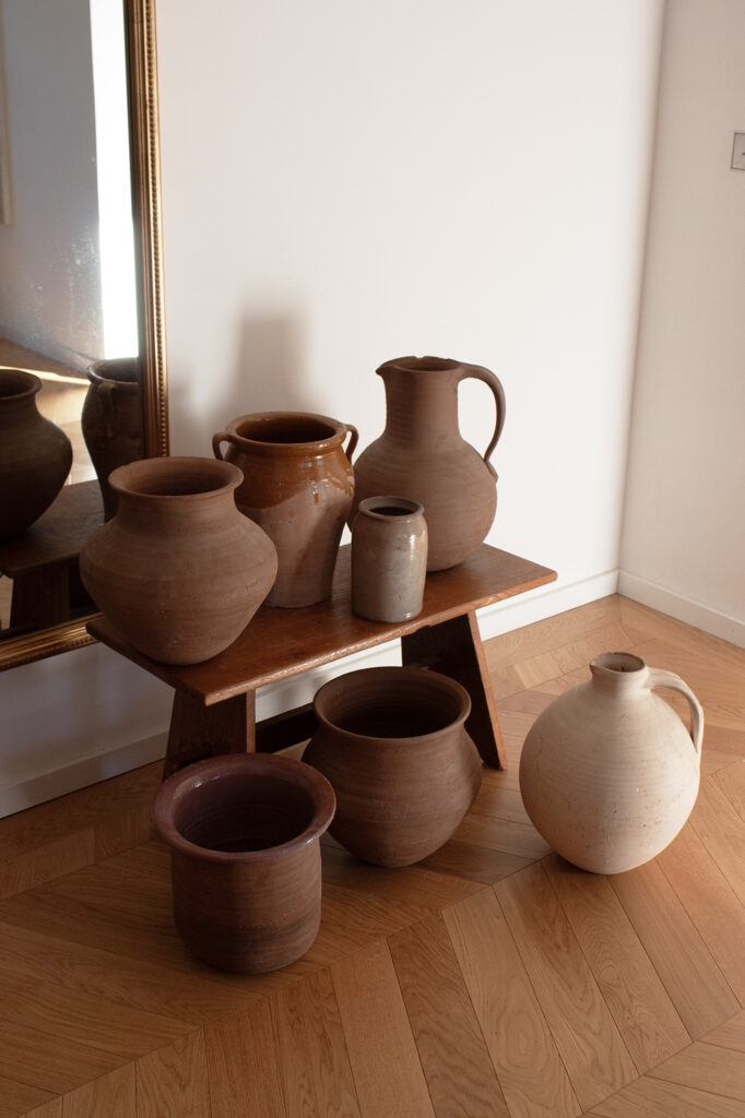 Terracotta large vase pot