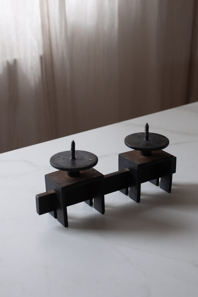 black douple brutalist candleholder finds under fifty_0000_IMG_5254.CR2