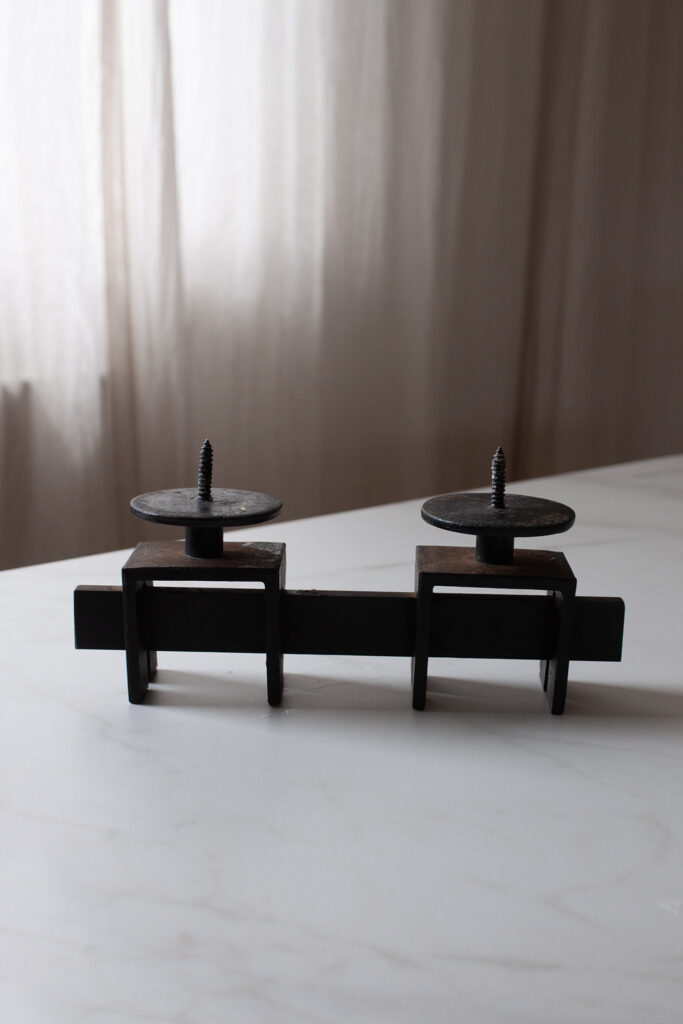 black douple brutalist candleholder finds under fifty_0004_IMG_5257.CR2