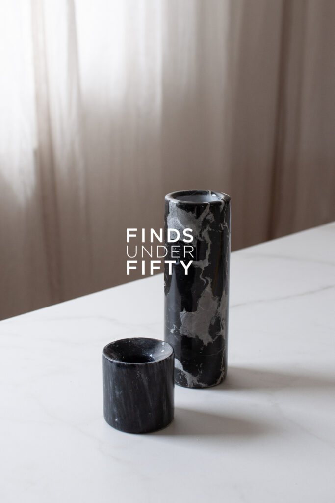 black marble candleholder and vase finds under fifty_0002_Layer 1
