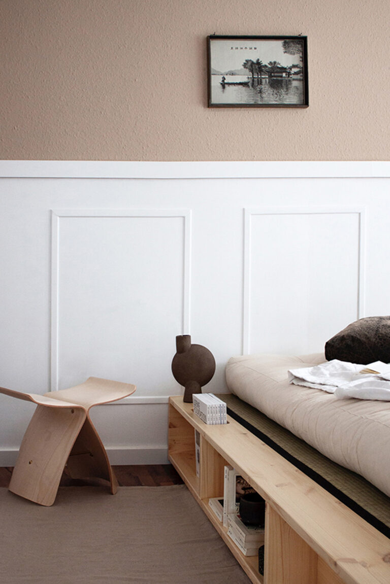 Japanese inspired bedroom